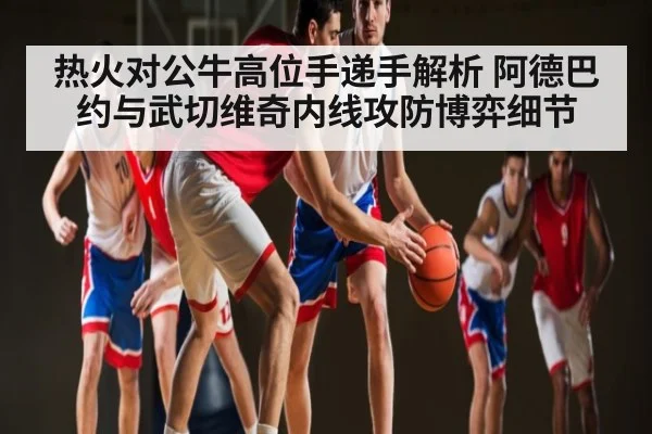 热火对公牛高位手递手解析 阿德巴约与武切维奇内线攻防博弈细节